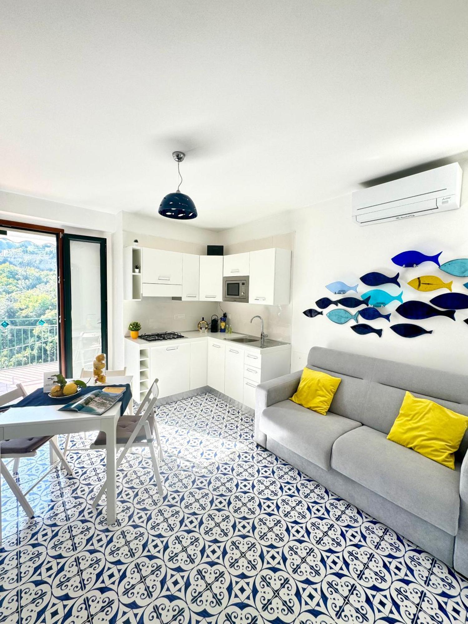 Panoramic Flat Amalfi Coast - Sea View 1 Apartment Vietri Luaran gambar