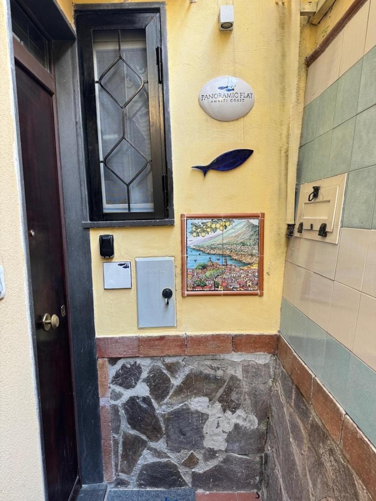 Panoramic Flat Amalfi Coast - Sea View 1 Apartment Vietri Bilik gambar