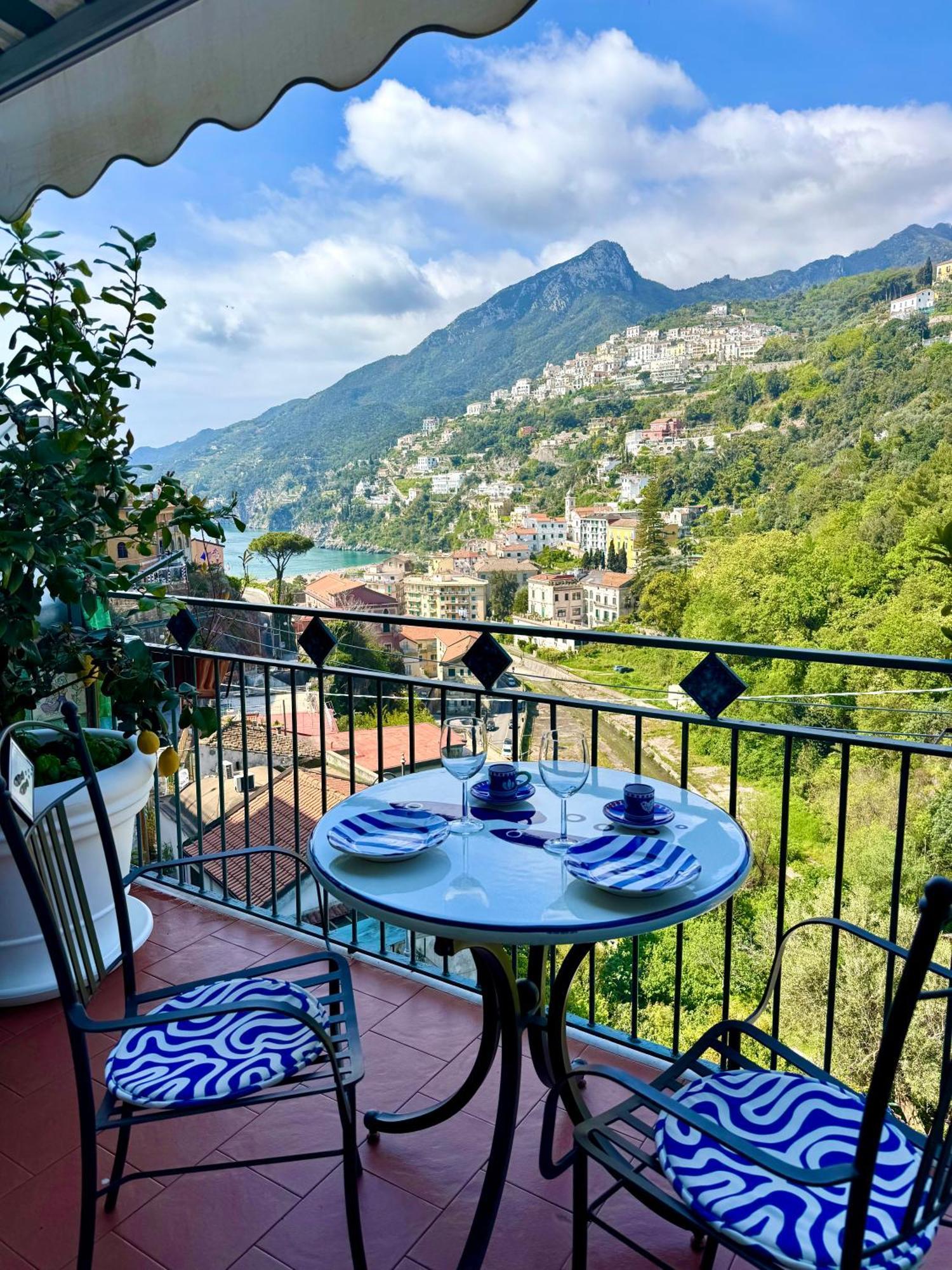 Panoramic Flat Amalfi Coast - Sea View 1 Apartment Vietri Luaran gambar