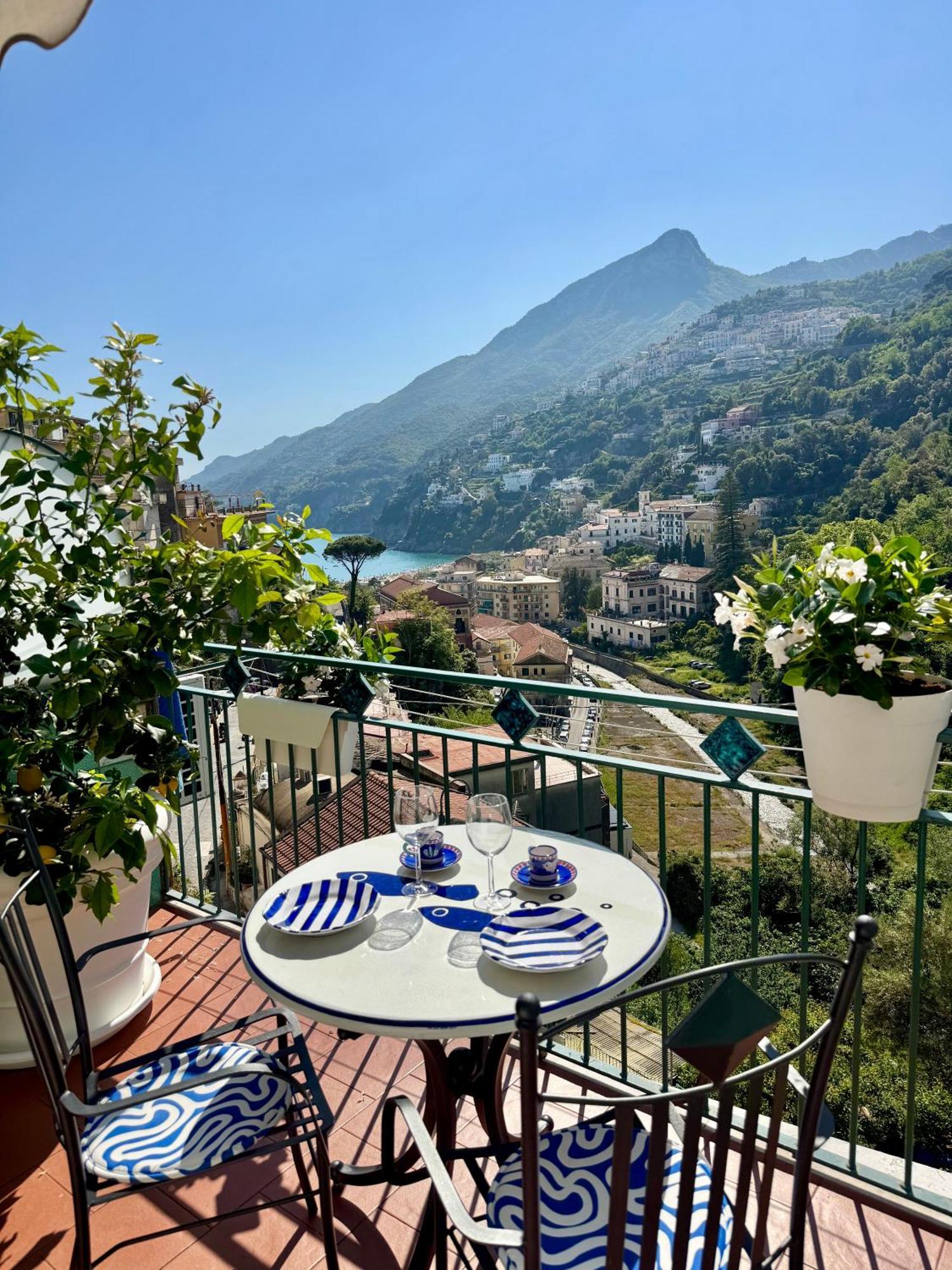 Panoramic Flat Amalfi Coast - Sea View 1 Apartment Vietri Luaran gambar